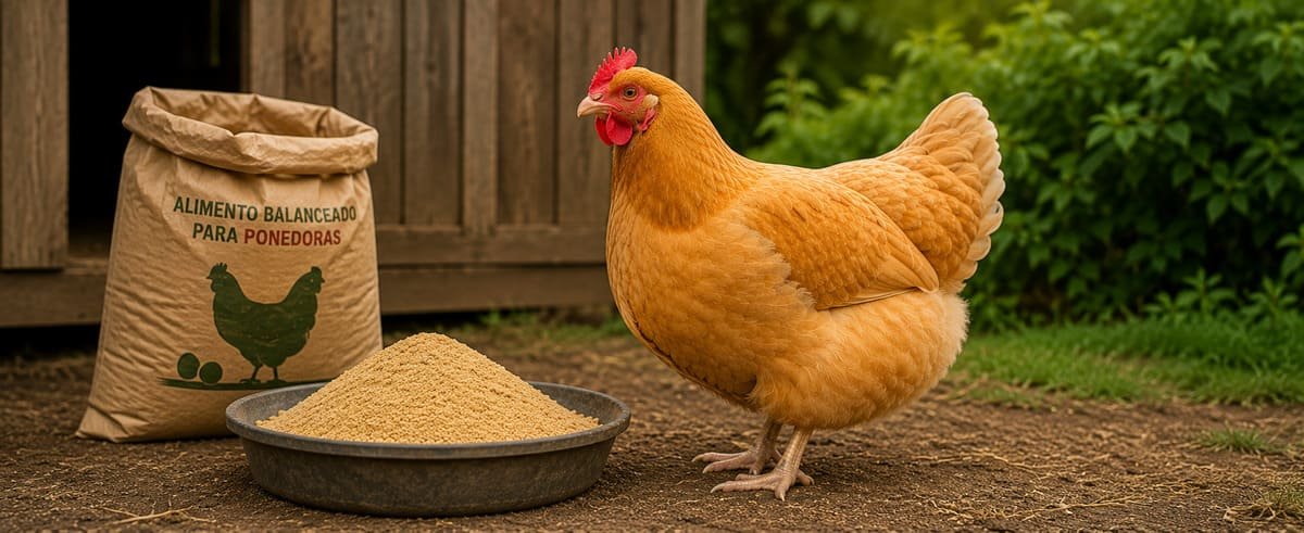 Alimento balanceado para gallinas ponedoras